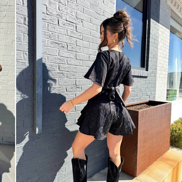 Lane 201 Vino Romance Romper - Picture 2 of 2